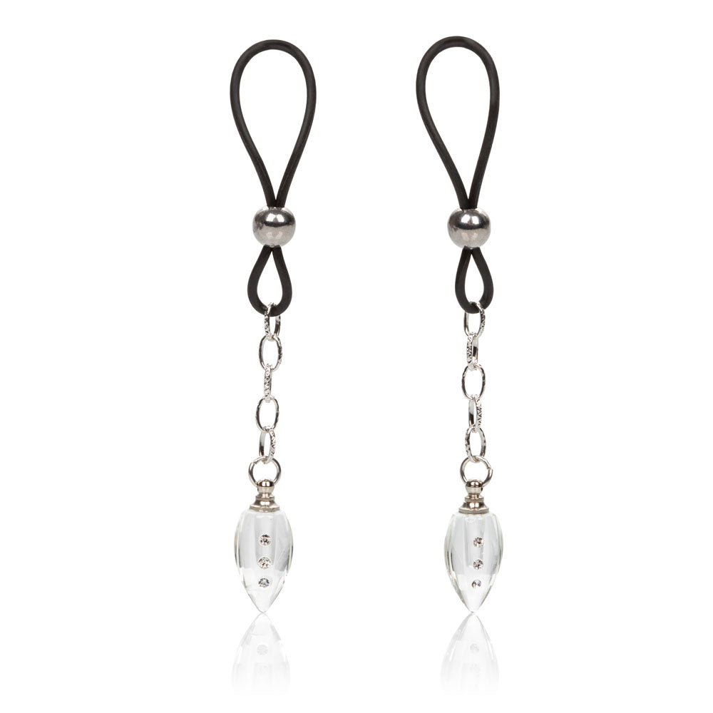 "Nipple Play Non-Piercing Nipple Jewelry Crystal Teardrop SE2615152"