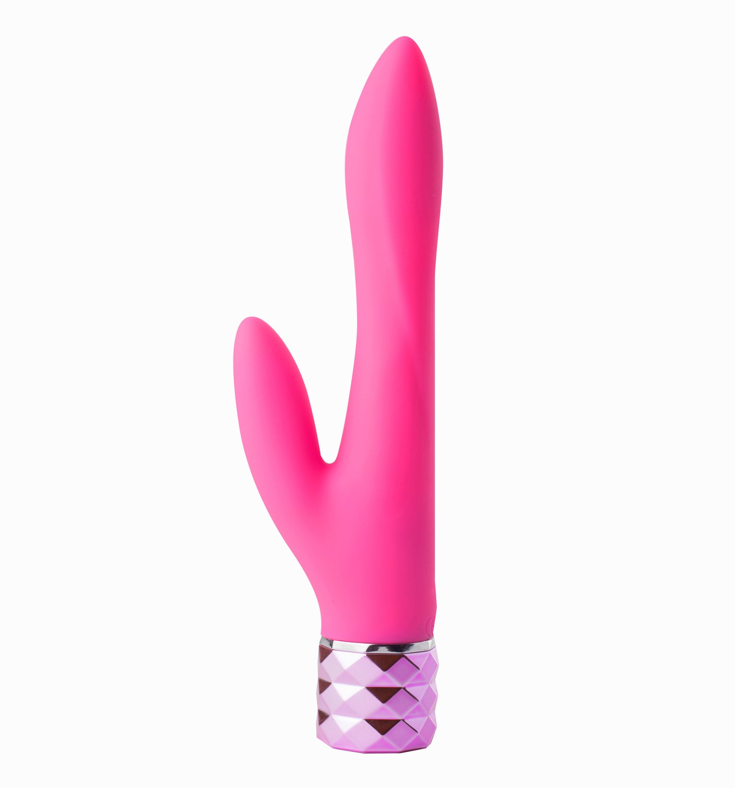 "Victoria Crystal Gem Dual Vibrator - Pink MTMA1606-P1"