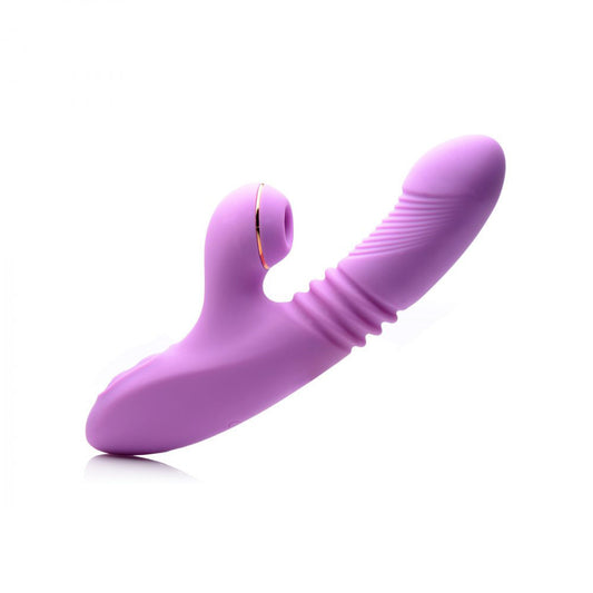 "Shegasm Thrusting Suction Rabbit - Purple INM-AF896"