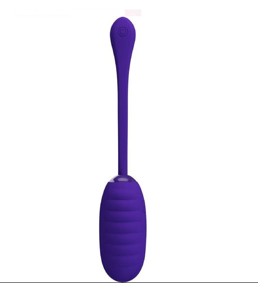 "Kirk Rechargeable Vibrating Egg - Purple BI-014654-3"