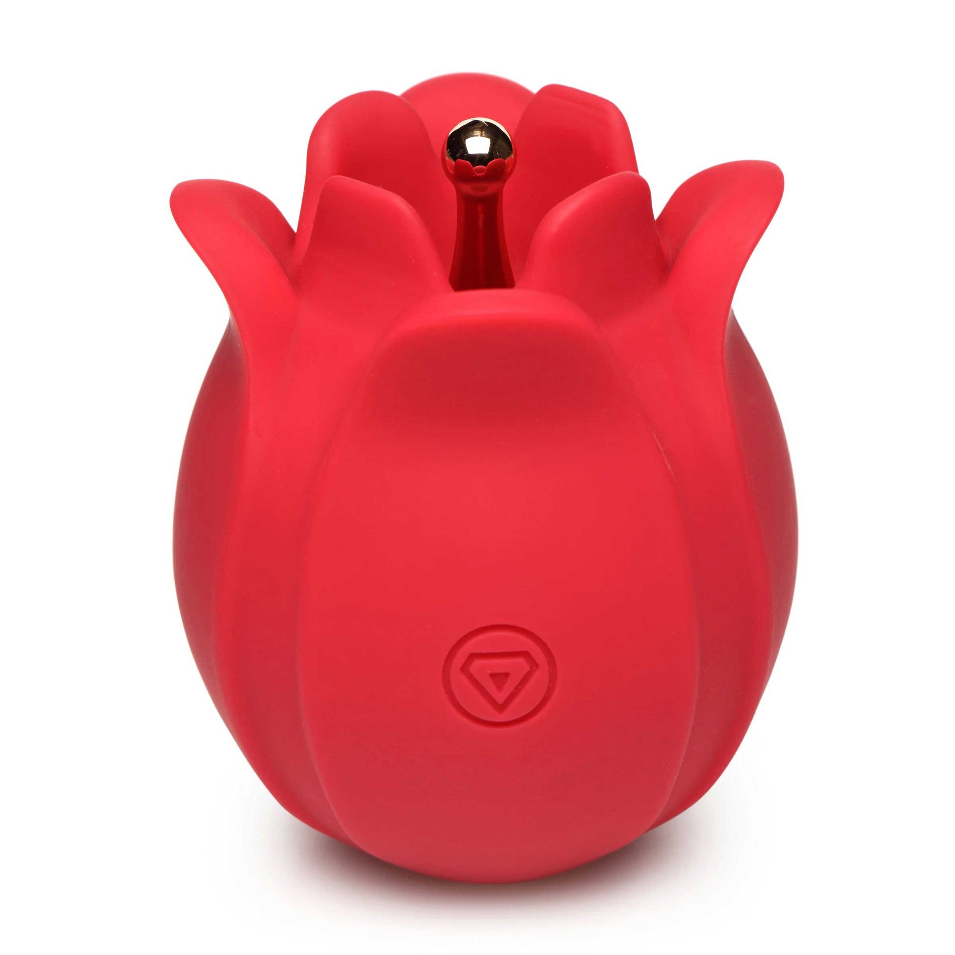 "Orchids Wild Vibrating Pinpoint Rose Tickler - Red INM-AH104"