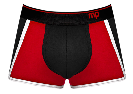 "Retro Sport Panel Short - Small - Black/ Red MP-155265BRSL"