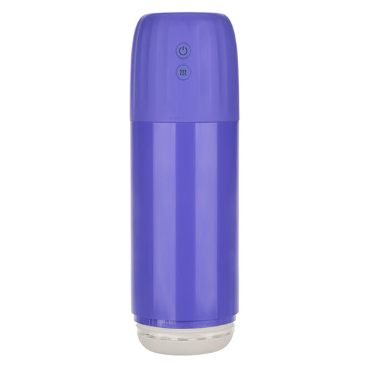 "Calexotics Connect Stroker with Vibration and Suction - Purple SE0001503"